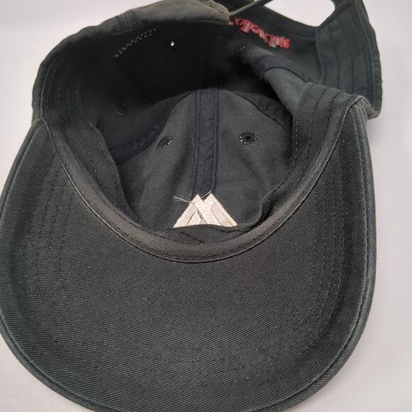 L2 Data Collection Slideback Baseball Cap Black One Size Alternative Apparel - Picture 7 of 10